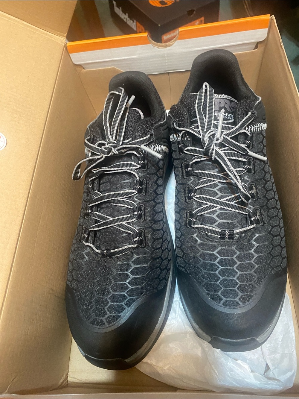 Men's Black steel toe Shoes